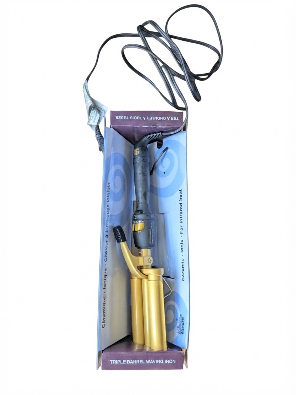 Ceramic Triple Barrel Waving Iron 22mm 7/8"